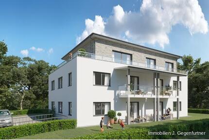 Ein schönes Zuhause. Klasse 3-Zimmer-Wohnung ca. 80 m² mit Sonnenterrasse und Gartenanteil in Regen *****