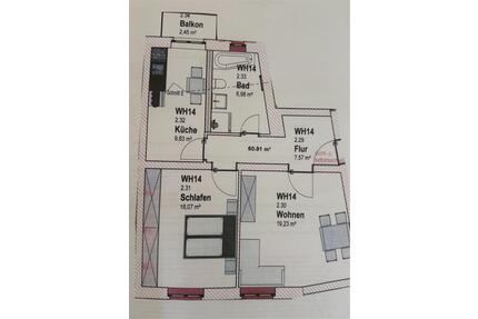 2-Raum Wohnung in Frankfurt (Oder) - ab 01.05.26
