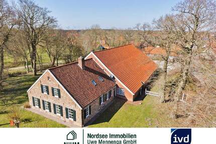 ++ HISTORISCHER GULFHOF | ALLEINLAGE | ALTER BAUMBESTAND - Hage