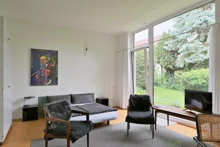 (EF1279_M) Kassel-Stadt: Niederzwehren, möbliertes Apartment in absolut ruhiger Lage und phantastischem Gartenausblick