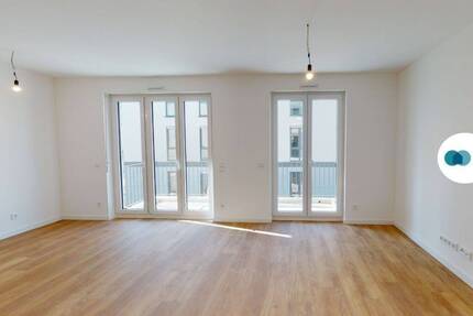 Moderne 2,5 Zimmer-Whg. mit Balkon und EBK im Nauener Wohnquartier 