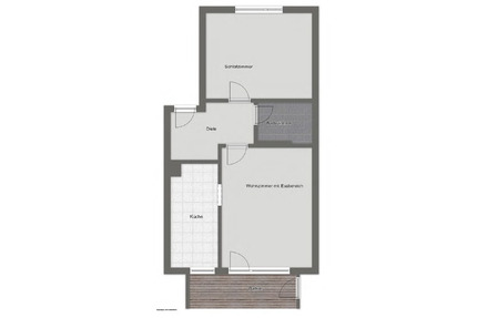 2-Zi.-Whg. mit Balkon und neuer EBK in Köln-Holweide