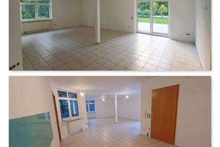 Barrierefrei - 4-Zimmer-Whg mit Garten u. Kamin - Hatten-Sandhatten