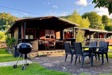 Blockhaus, Blockhütte, Ferienhaus,Ferienwohnung See,Wasser,Angeln - Fischbach bei Dahn