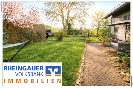 * Oestrich-Winkel: Freistehendes Einfamilienhaus in direkter Feldrandlage *