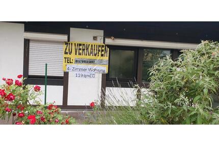 zu verkaufen 4-ZIMMER Wohnung 119qm Küche Bad Balkon Keller Garag - Pforzheim Nordstadt