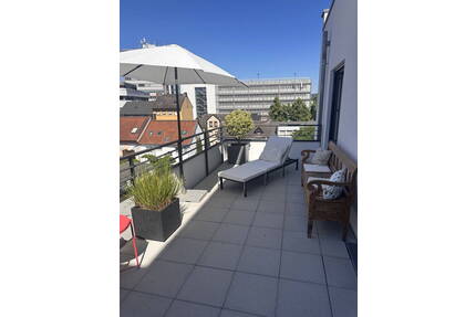 Moderne 3-Zimmer-Wohnung mit großer Terrasse in Aschaffenburg