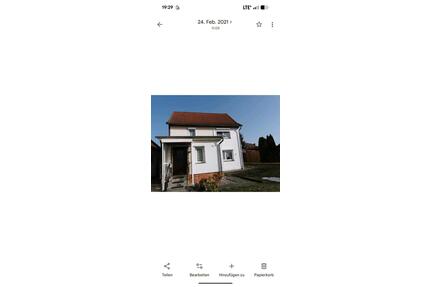 freistehendes Einfamilienhaus mit kleinen Garten und Nebengelass - Bleicherode