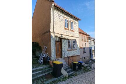 Haus, Scheune, Garten in Altstadt mit Burgblick - Treffurt