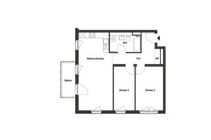 3 Zimmer Neubau Wohnung ab 01.0601.07.26 - Berlin Spandau
