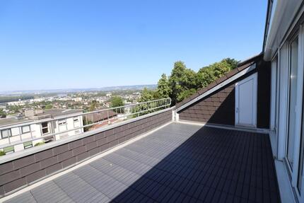 Aussergewöhnliches, modern möbliertes Single Dachterassen Apartme - Bendorf