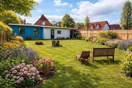Kleines Haus - mit großem Garten: DARGUN- Seenplatte-Ostsee nah