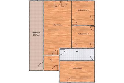 moderne Vierraumwohnung in Themar, Mietwohnung, Vierzimmerwohnug