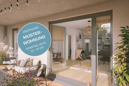 Licht, Loggia, Lebensqualität - 2 Zimmer mit Ruhe & Stil am Petersen Park - bezugsfertig Sommer 2026 - Hamburg / Groß Borstel