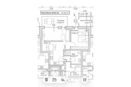 Goldenstedt !! 1 Zimmer ,Wohnküche, Bad +HWR +Terrasse mit Garten - Vechta