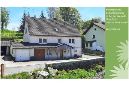 Freistehendes Einfamilienhaus mit Garage in WickendorfTeuschnitz