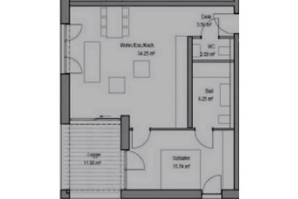 2 Zi. Wohnung - 750,00&nbsp;EUR Kaltmiete, ca.&nbsp; 70,00&nbsp;m&sup2; in Trossingen (PLZ: 78647)