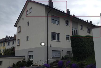 3-Zimmer Wohnung mit 1-Zimmer Dachgeschoss Apartment -PRIVAT- - Esslingen am Neckar Hegensberg