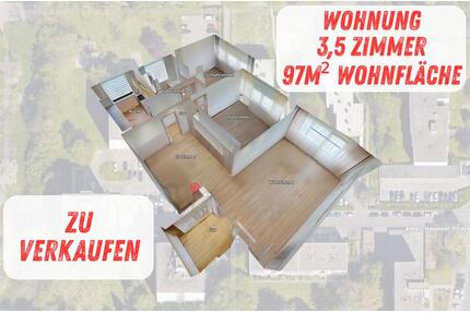 Eigentumswohnung 3,5 Zimmer mit Balkon & Fahrstuhl - Frankenthal (Pfalz)