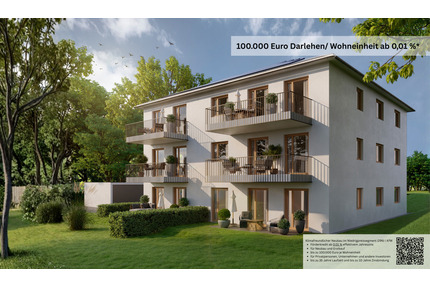 3-Zimmer-Neubauwohnung in Bernhardswald KFW 55 (B.01)