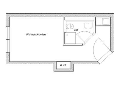 Wohnung zum Mieten in Bonn 365,00 € 21 m²