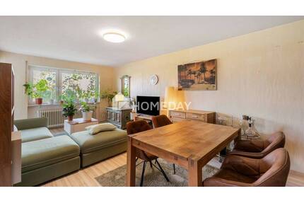 Komfortable Erdgeschosswohnung mit Loggia, EBK und Haus-Schwimmbad - Rastatt