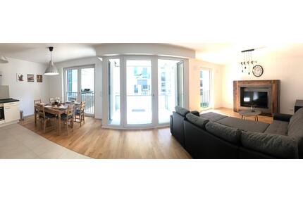 Moderne Neubauwhg. m. EBK und Balkon: attrakt. möbl. 3,5 Zi-Whg. - Berlin Lichtenberg
