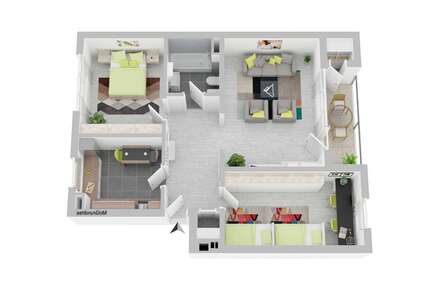 Wohnung zum Kaufen in Wiesbaden 269.990,00 € 77 m²