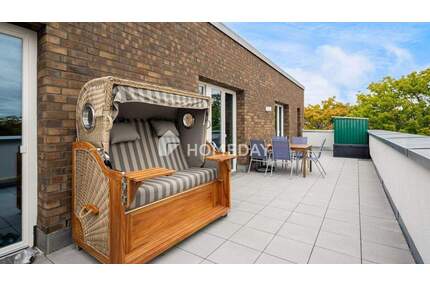 Exklusive Dachgeschosswohnung mit 38qm Sonnenterrasse und unverbaubarer Fernsicht im Lutherquartier - Schleswig