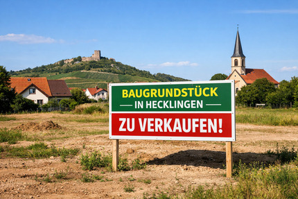 Attraktives Baugrundstück für Doppelhaushälfte - reduzierte Maklerprovision - Kenzingen Hecklingen