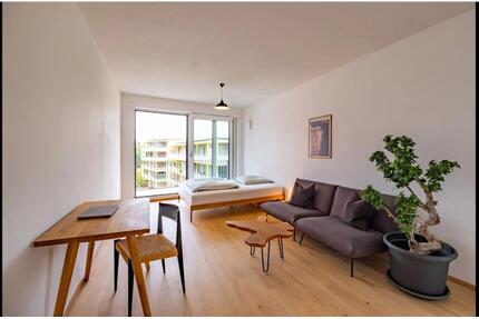 Stilvolle 1-Zimmer-Wohnung mit großem Süd-West Balkon in Lochhaus - München Aubing-Lochhausen-Langwied