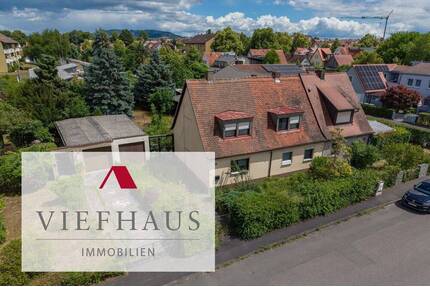 Ihr neues Zuhause mit großem Garten - Einfamilienhaus mit Garage und Nebengebäuden auf 632 m² Grundstück - Kitzingen