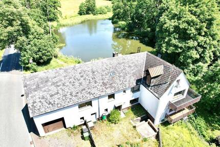 Historisches Mühlenanwesen mit Weiher, Weiden und vielfältigem Nutzungspotenzial - Nisterau Bach