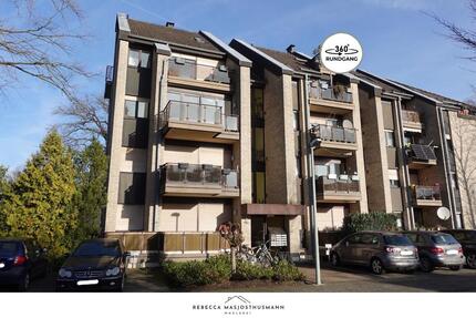 Helle 2-Zimmer-Wohnung mit Balkon & TG-Stellplatz Nähe Finanzamt - Gütersloh Kattenstroth