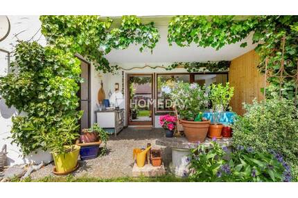 Wohnen mit Garten: 4 Zimmer, Terrasse und Kamin in Kürnbach - Bad Schussenried