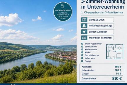 3-Zimmer-Wohnung frei ab 1.8.2026 - Gochsheim