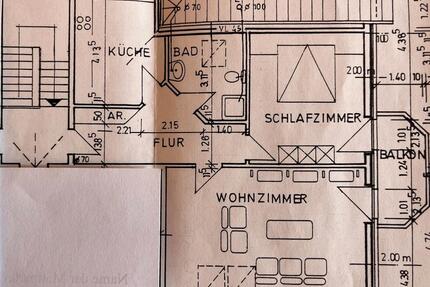 Hövelhof: Dachgeschoss 2 Zimmer, Küche, Bad 66qm