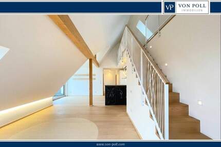 Traumhafte Dachgeschosswohnung - lichtdurchflutet mit Galerie, Balkon & Garage - Nördlingen / Baldingen