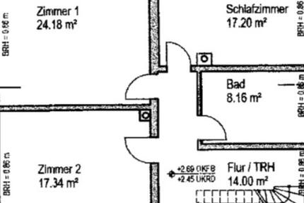 Wohnung in autarker Mühle - 750,00&nbsp;EUR Kaltmiete, ca.&nbsp; 80,00&nbsp;m&sup2; in Kirtorf (PLZ: 36320)