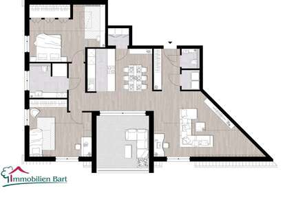 Wohnung zum Kaufen in Palzem Helfant 498.800,00 € 126.49 m² - Palzem / Helfant