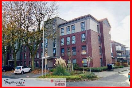 Zentraler geht es nicht: Rollstuhlgerechte 3-Zimmer-Wohnung - Emden Stadtzentrum