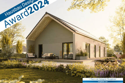 Moderner Bungalow mit überdachter Terrasse. - Springe Lüdersen