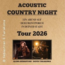 Acoustic Country Night mit Alina Sebastian & David Tarakona | Musikwohnzimmer Rostock