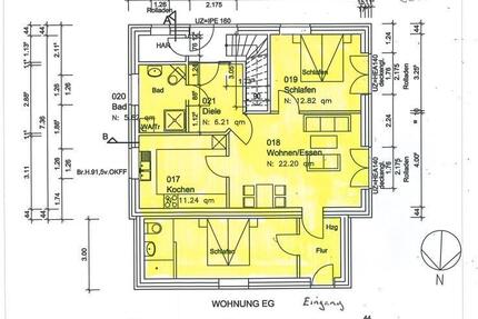 Schöne 3 ZKB Wohnung in EsterwegenLattensberg zu vermieten
