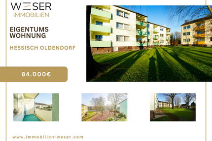 Wohnung zum Kaufen in Hessisch Oldendorf 84.000,00 € 67 m²