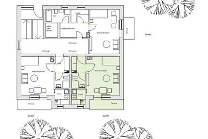 Erstbezug: Komplett neue schöne, helle 1-Zimmer Wohnung mit EBK - Mühldorf am Inn