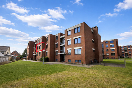 Helle 3-Zimmer-Wohnung in einem gepflegten Mehrfamilienhaus mit eigener Garage in Nordenham