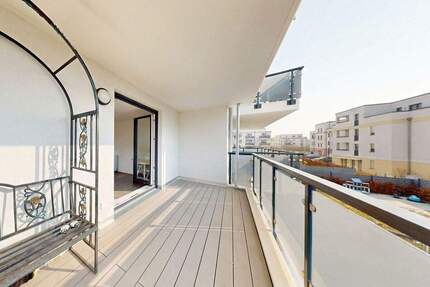 Modern wohnen im Neubau: 4 Zimmer, Balkon & Energieeffizienzhaus 55 - Schönefeld