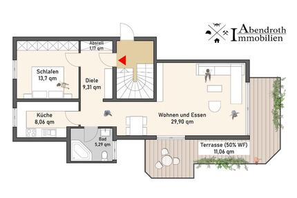 Eigentumswohnung mit zweiseitigen Balkon - Gladbeck Alt-Rentfort