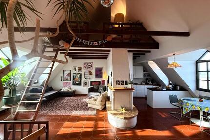 Vollmöblierte Maisonette in Köln-Süd | Wintergarten, Dachterrasse